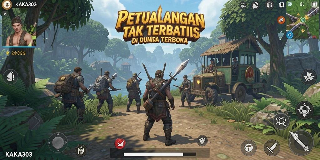 Gameplay KAKA303 yang menggugah di dunia terbuka.