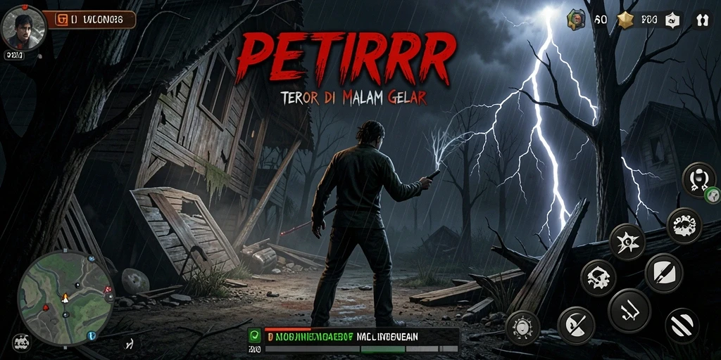 Gameplay mencekam dengan suasana Horror yang mendalam.