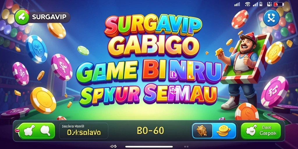 Tampilan gameplay seru dari aplikasi Bingo SURGAVIP.